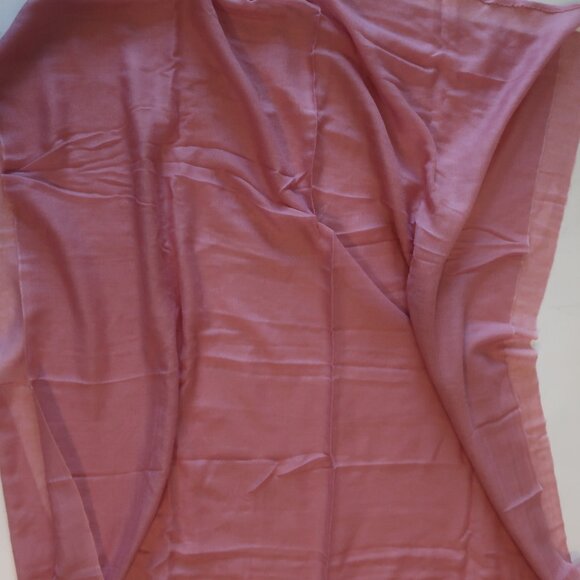 Womens Hermes Rose Pink Cashmere & Silk Blend Scarf/Wrap - Picture 6 of 6